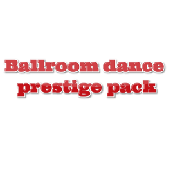 Ballroom dance prestige pack (waltz, Foxtrot, Tango)